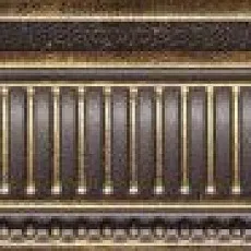 Керамическая плитка la Дива черный тюльпан 7x30