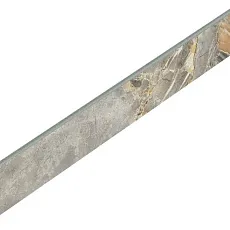 Керамогранит Верона/ verona Серый Плинтус 7,2x45