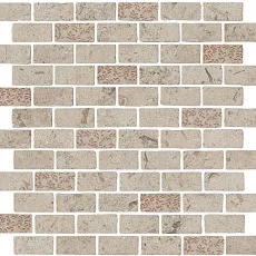 Керамическая плитка Декор kerama marazzi mbd014 Про Лаймстоун Антика 2 мозаичный бежевый матовый 30x32