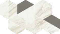 ColiseumGres Trevi White Trapezium белый 