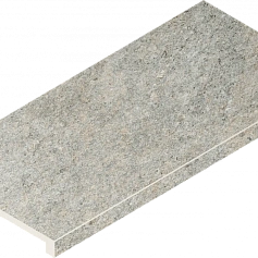 Ступени Италон Магма Сильвер фронтальная 620070002947 серый 33x60