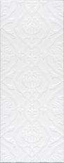 Керамическая плитка Альвао структура белый 20x50