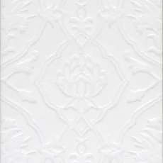 Керамическая плитка Альвао структура белый 20x50