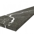 Ступени coliseumgres Микеланджело/ michelangelo Дарк Угловая Левая 620070002496 Черный 33x120