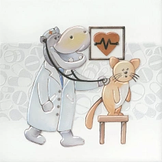 Керама Марацци Декор Kerama Marazzi VT\A501\5009 Айболит 1 разноцветный 