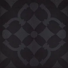 Керамогранит la Дива черный тюльпан 45x45