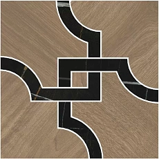 Керамическая плитка Декор kerama marazzi id133 Монтиони наборный матовый 1 30x30