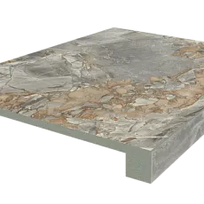 Ступени Верона/ verona Серый Ступ.90 Фронт 33x90