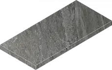 Ступени Италон Магма Графит угловая левая 620070002959 серый 33x60