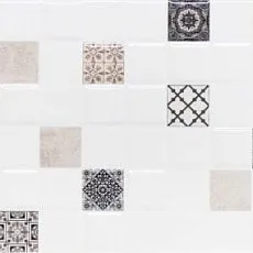 Керамическая плитка Астрид/ astrid Декор 1 Кофейный 20x40