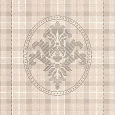 Керамическая плитка Декор Традиция Клетка ad\b178\8236 20x30