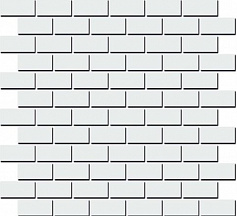 Керама Марацци Декор Руаяль мозаичный белый для квартиры, для кухни, для ванной, для прихожей, для туалета