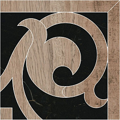 Керама Марацци Угол Греппи наборный чёрный 