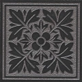 Керамическая плитка Вставка kerama marazzi os\a342\sg618420r Тьеполо 1 матовый обрезной 9.6x9.6