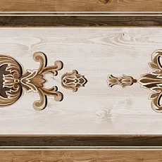 Керамогранит Гранд Вуд декорированный обрезной 80x160