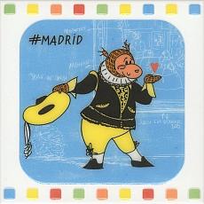 Керамическая плитка Декор Большое путешествие madrid 20x20