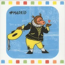 Керамическая плитка Декор Большое путешествие Мадрид 20x20