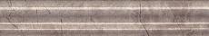 Керамическая плитка Бордюр Мерджеллина коричневый 3x15