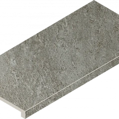 Ступени Италон Магма Фог фронтальная 620070002948 серый 33x60