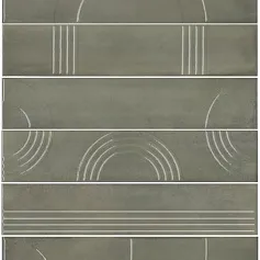 Керамическая плитка Панно kerama marazzi kmp3sta003rn6x Панно Мажорель зеленый глянцевый из 6 частей 28.5x36