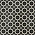 Керамогранит Декор Фреджио 1 черно-белый 20x20