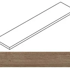 Ступени Атлас Конкорд Фьюжн Оак Рустик угловая левая 620070003288 коричневый 33x120