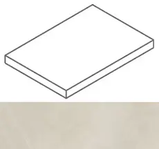 Ступени Континуум Пьюр ступ. угл.лев 33x160