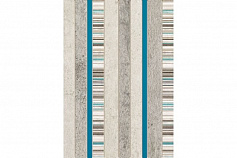 Tubadzin Gris turguoise декор синий для ванной