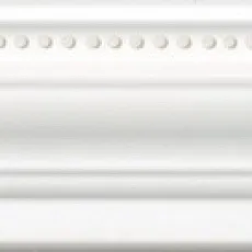 Керамическая плитка Бордюр Багет Фару белый обрезной 5,5x25