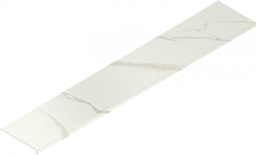 Ступени calacatta gold правая 33x160