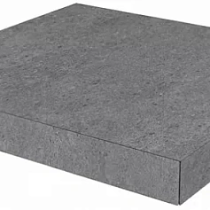 Ступени kerama marazzi dl501020r\gca угловая клееная Фондамента серый темный 33x33