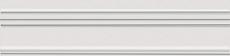 Керамическая плитка Бордюр Багет Альвао белый 5x20