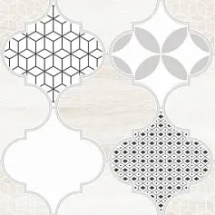 Керамическая плитка Мореска/ moresque Декор1 Бежевый 20x40