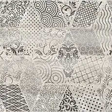 Керамическая плитка мармара паттерн серый 20x60