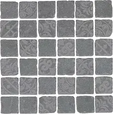 Керамическая плитка Декор kerama marazzi sbm007\dd640520 Про Фьюче серый темный мозаичный 30x30