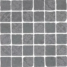 Керамическая плитка Декор kerama marazzi sbm007\dd640520 Про Фьюче серый темный мозаичный 30x30