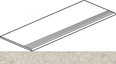 Италон Ступень Италон Discover White Gradino 30x120 натуральный серый 