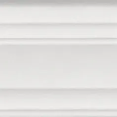 Керамическая плитка Бордюр Багет Синтра белый обрезной 7.3x40