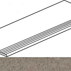 Керамогранит Ступень Италон Дискавер/ discover desert gradino 30x120 Натуральный 30x120