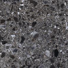 Керамогранит terrazzo dark grey 60x60