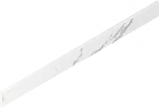 Плинтус Италон Стелларис Статуарио Уайт 610130007463 белый 7.2x80