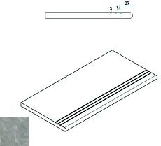 Ступени РОК СТУПЕНЬ ЗАКРУГ.ГРИП 30x60 ПР 30x60