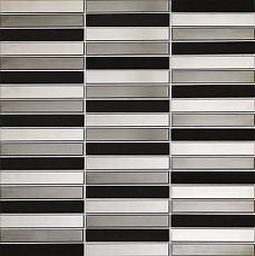 Мозаика drops metal grey stone 29,8x30,4