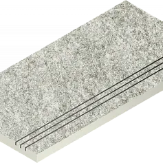 Керамогранит Бортик Нордика Айс грип 620090001055 серый 30x60