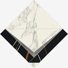 Декор Италон Шарм Делюкс Арабескато Уайт 620120000075 белый 56.4x56.4