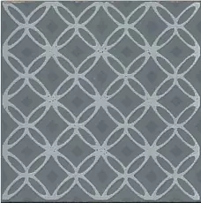 Керамическая плитка Декор kerama marazzi vt\a607\1335 Агуста 1 синий матовый 9.8x9.8