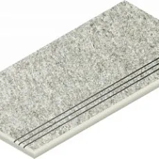 Ступени Нордика Айс закругленная грип левая 620040000163 серый 30x60