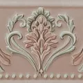 Керамическая плитка Бордюр Фару розовый обрезной 5,5x25