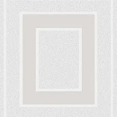 Керамическая плитка Декор Вилланелла Геометрия белый 15x40