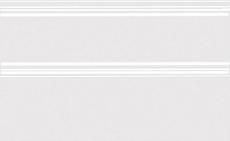 Керамическая плитка Плинтус Фару белый обрезной 15x25